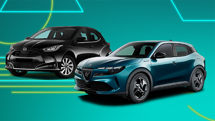 Due macchine di punta del mese: Mazda 2 e Alfa Romeo Junior