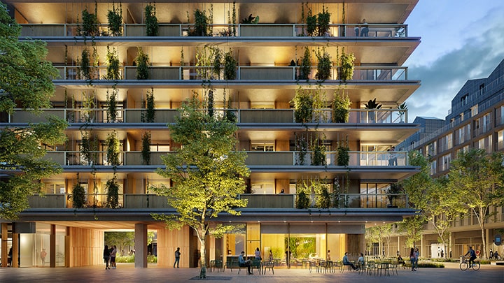 Nuovi appartamenti del complesso residenziale Aura Living