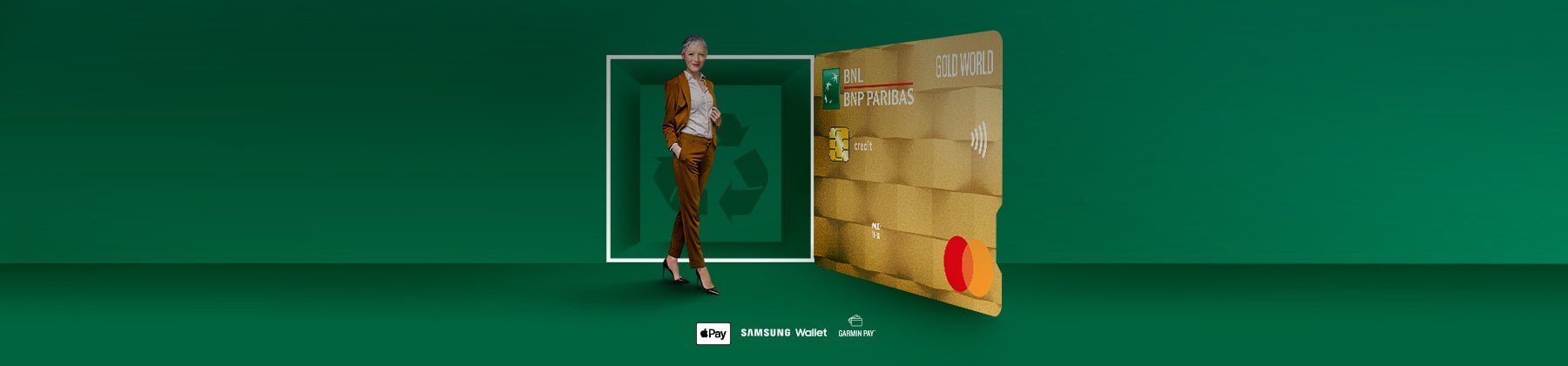 Carta BNL Gold World