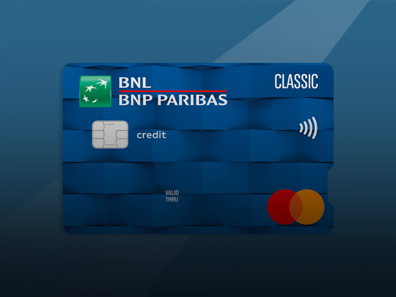 Fotografia della carta BNL Classic 