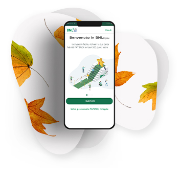App BNL schermata BNL x you