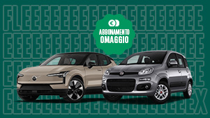 2 macchine sfondo verde arval