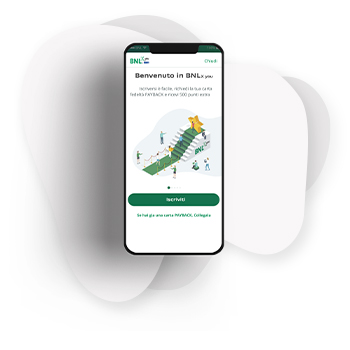 App BNL schermata BNL x you